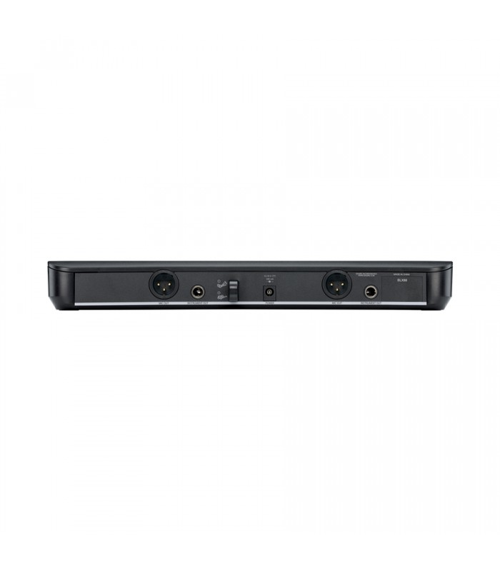 Shure BLX288E-SM58 Ricevitore, 2x trasmettitori a gelato, 2x SM58. (M17)