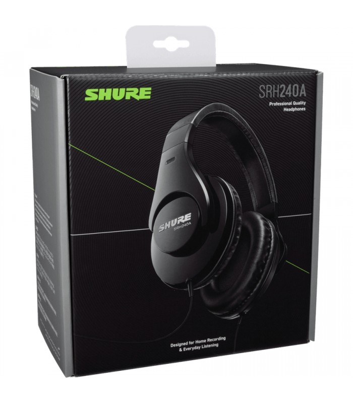 Shure SRH240A-BK Cuffia circumaurale chiusa