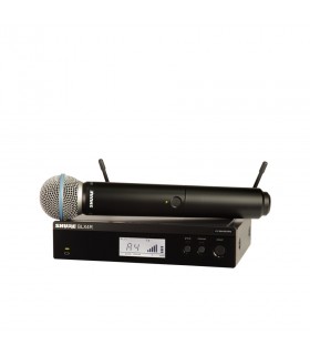 Shure BLX24RE-B58 Sistema wireless BLX4RE, BLX2/BETA58, WA371. (M17)