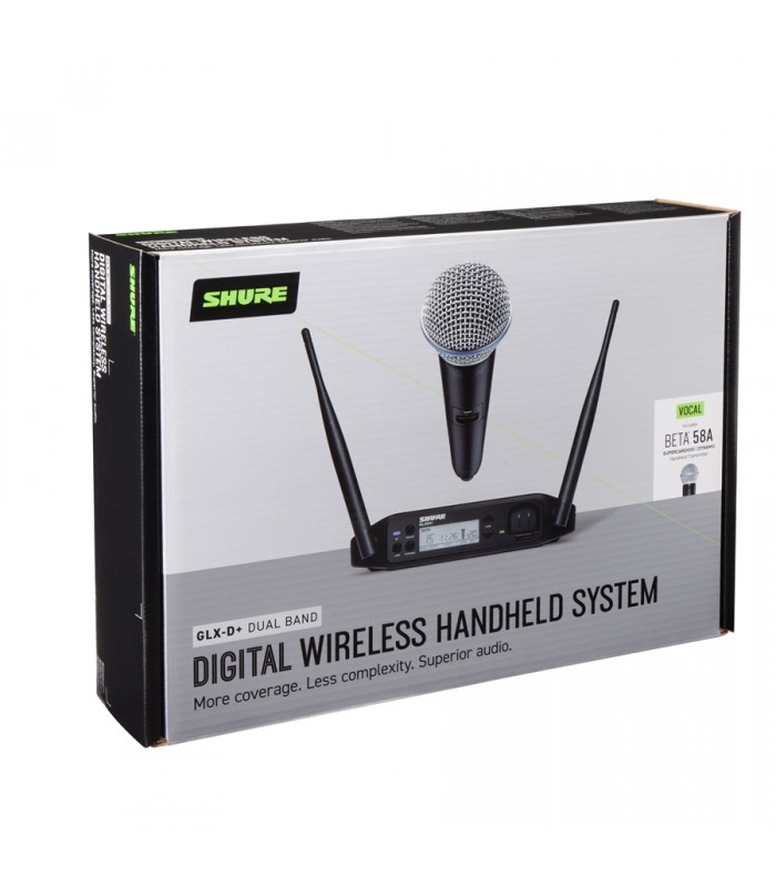 Shure GLXD24+ con Beta 58 Sistema Wireless