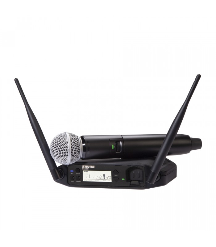 Shure GLXD24+ con SM58 Sistema Wireless