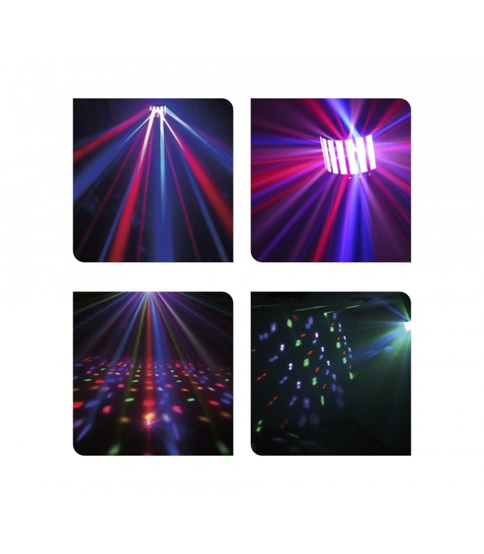 KARMA DJ LED250 EFFETTO LUCE LED DERBY 9x3W DMX
