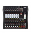 ITALIAN STAGE IS 2MIX8PRO MIXER AUDIO 8 CANALI CON FX MEDIA PLAYER BT