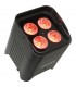 Algam Lighting EVENTPAR412-HEX-IP 4x12W RGBWA-UV IP65 a Batteria