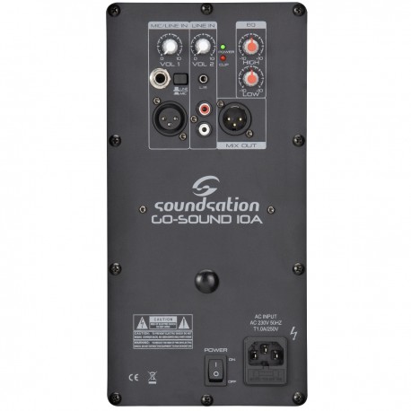SOUNDSATION GO SOUND 10A CASSA AMPLIFICATA 10'' 480WATT