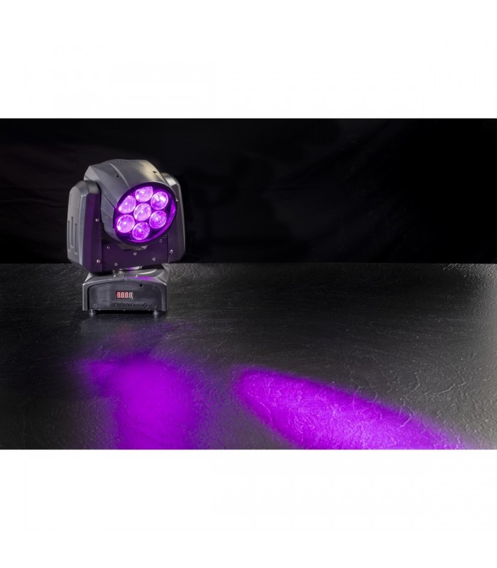 SOUNDSATION MOOD 715Z WASH TESTA MOBILE LED WASH CON ZOOM 7x15W