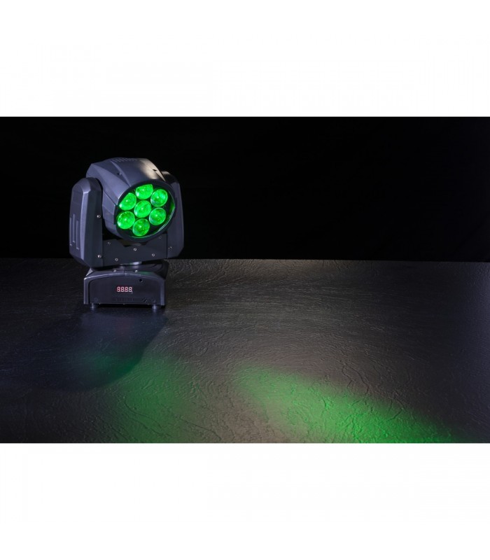 SOUNDSATION MOOD 715Z WASH TESTA MOBILE LED WASH CON ZOOM 7x15W