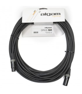 Algam Lighting DMX3-15M Cavo DMX 3 Poli 15 mt