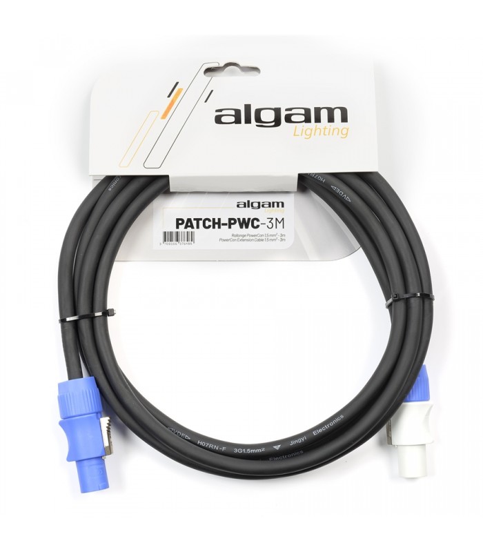 Algam Lighting PATCH-PWC-3M Prolunga PowerCon