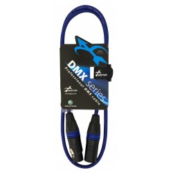 SAGITTER DMX3LU01 CAVO DMX XLR 3 POLI CONNETTORE NEUTRIK 1 METRO