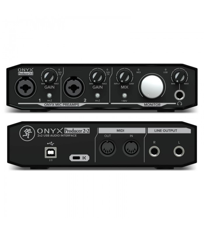 MACKIE PRODUCER BUNDLE SCHEDA AUDIO CON CUFFIE E MICROFONI