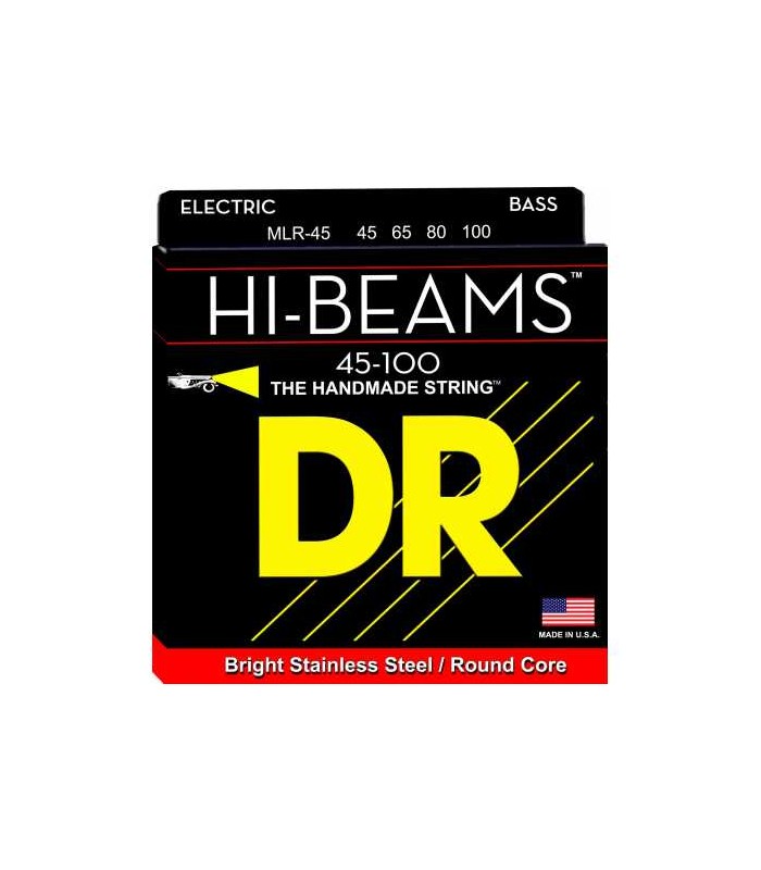 DR STRINGS MLR 45 HI BEAMS CORDE PER BASSO 45-100