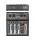 ITALIAN STAGE 2MIX4 PRO MIXER AUDIO USB MP3 BLUETOOTH CON EFFETTI PER VOCE