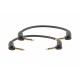 DIE HARD DHS600LU030 COPPIA CAVI AUDIO PROFESSIONALI ONEHERO JACK MONO 6.3MM / JACK MONO 6.3MM 30CM