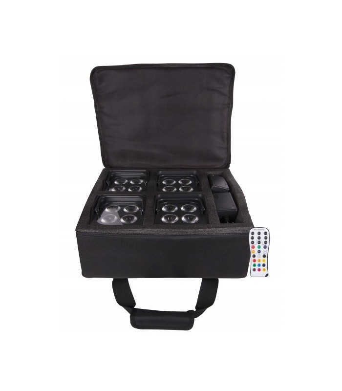 PAR A BATTERIA CENTOLIGHT PORTRAIT Q-Air MINI CON 4 LED DA 12 W RGBWAUV