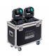 SET 2 TESTE MOBILI LED BEAM CENTOLIGHT SPIRE L180 & FLIGHT CASE