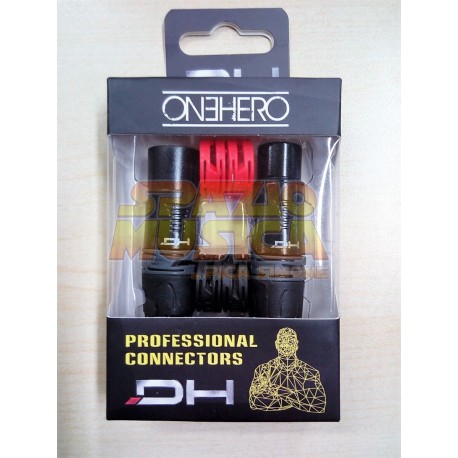 DIE HARD DHFXMX3BK COPPIA CONNETTORE PROFESSIONALE XLR 3 POLI MASCHIO / XLR 3 POLI FEMMINA