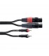 CORDIAL ELEMENTS EU 1 FC CAVO 2x RCA - 2x XLR FEMMINA 1MT