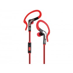 TREVI JS 659 M ROSSA CUFFIE AURICOLARI ERGONOMICHE CON MICROFONO