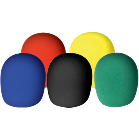 PROAUDIO AS5120KIT KIT DA 5PZ DI SPUGNE ANTIVENTO PER MICROFONO