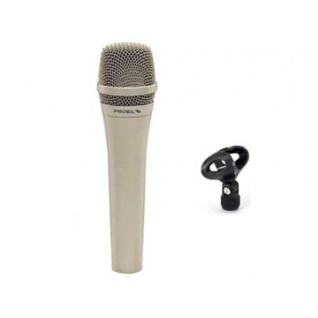 PROEL DM585 MICROFONO DINAMICO CARDIOIDE PER VOCE