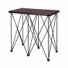 TAVOLINO PER DJ RICHIUDIBILE 50x100 BLACK ALTEZZA 100 cm
