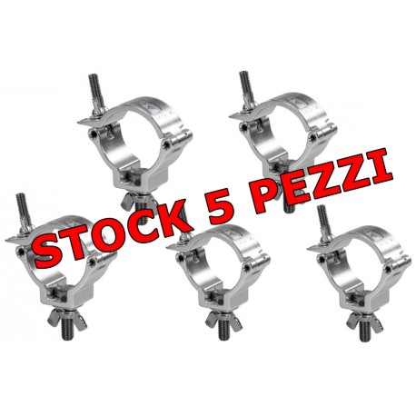 PROTRUSS 5PEZZI C6011A CLAMP GANCIO ALISCAF PER TRUSS