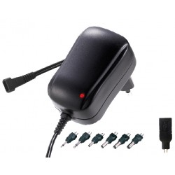 KARMA ACR622 ALIMENTATORE UNIVERSALE STABILIZZATO 1000mA 3 / 4,5 / 5 / 6 / 7,5 / 9 / 12V