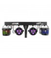 beamZ Partybar12 2x PARstrobe+2 x Derby