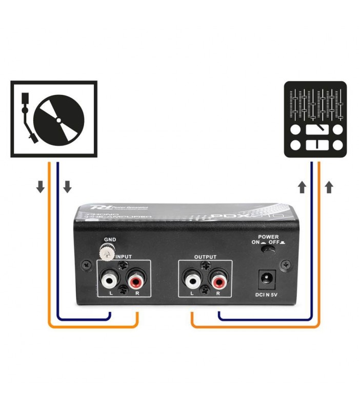 Power Dynamics PDX010 Phono Preamplifier