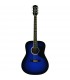 EKO RANGER 6 EQ BLUE SUNBURST CHITARRA ELETTROACUSTICA BLU