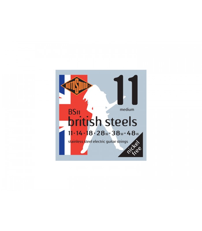 ROTOSOUND BS11 BRITISH STEELS CORDIERA PER CHITARRA ELETTRICA
