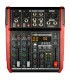 PROEL PLAYMIX6 MIXER AUDIO USB BT CON EFFETTI VOCE 6 CANALI