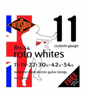 ROTOSOUND R11-54 ROTO WHITES CORDIERA PER CHITARRA ELETTRICA
