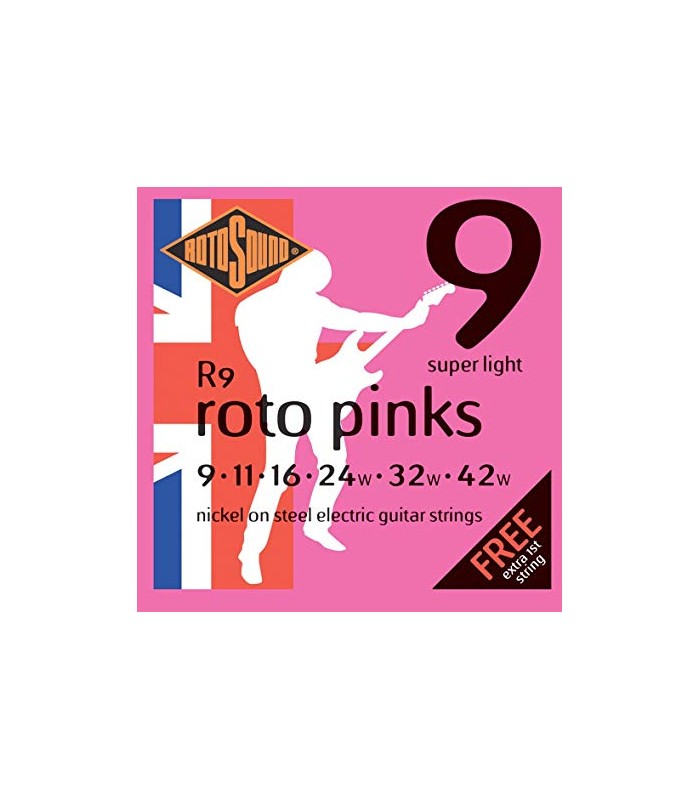 ROTOSOUND R9 ROTO PINK CORDIERA PER CHITARRA ELETTRICA