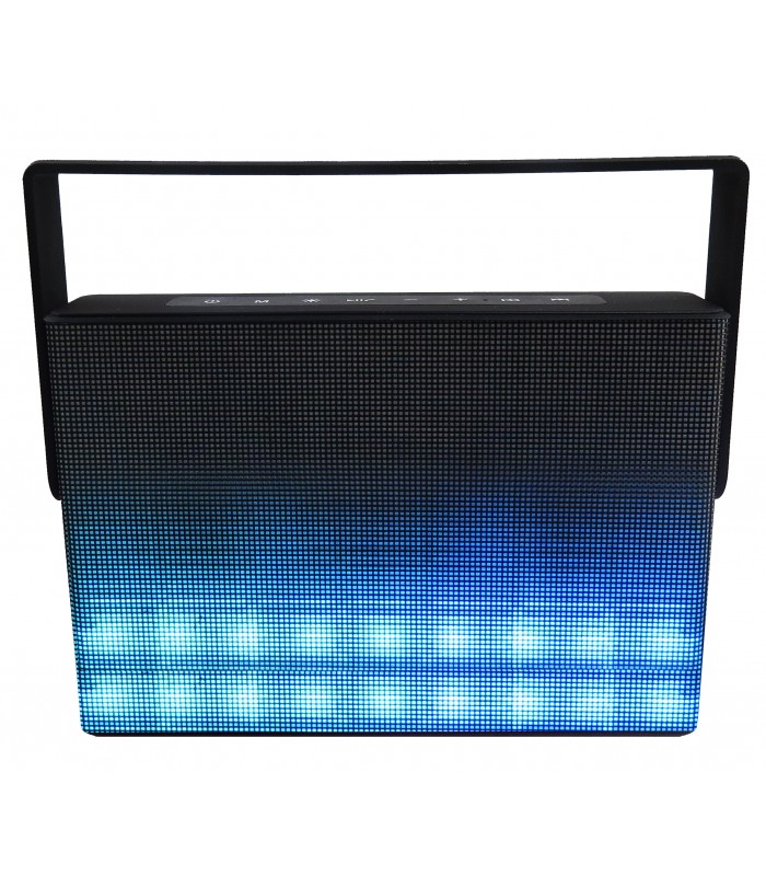 KARMA MGS 63L CASSA PORTATILE A BATTERIA CON LED SD CARD RADIO FM BLUETOOTH