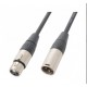 PD CONNEX CAVO DMX 3 POLI XLR MASCHIO / XLR FEMMINA DA 0,75 MT