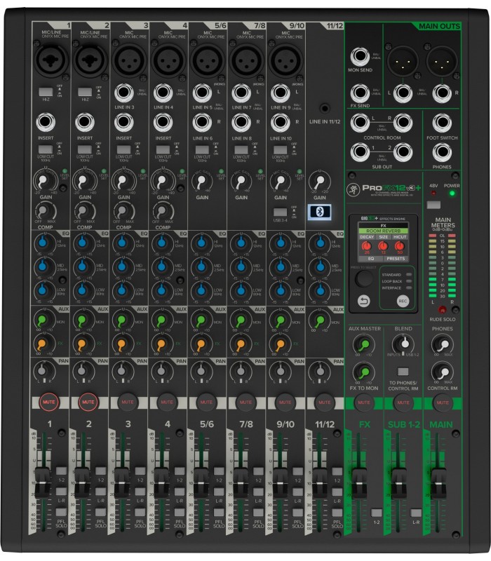 MACKIE PROFX12 V3 MIXER USB 12 CANALI CON EFFETTI PROFESSIONALI