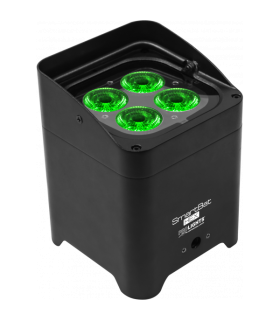 PROLIGHTS SMARTBATHEX BK PROIETTORE PORTATILE A BATTERIA LED RGBWAP