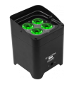 PROLIGHTS SMARTBATHEX BK PROIETTORE PORTATILE A BATTERIA LED RGBWAP