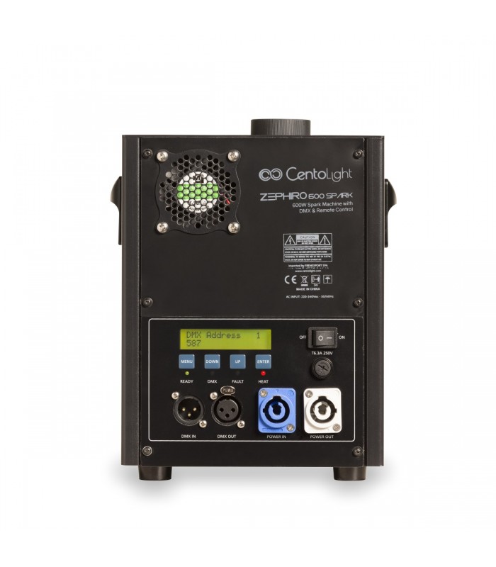 MACCHINA PER SCINTILLE 600W CENTOLIGHT ZEPHIRO 600 SPARK